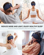 MUSICOZY Sleep Headphones Bluetooth Sleep Eye Mask - Image 5
