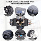 WITZMAN Duffle Bag for Men Nylon Large Gym Weekender Bag - Image 4