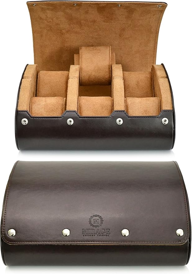 6 Watch Travel Cases for Men by MirageLuxuryTravel