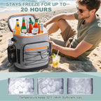 Large 52cans Cooler Backpack, Waterproof, Leak Proof, 30L Large Capacity - Image 3