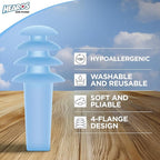 HEAROS AirPlugs Airline Pressure Reducing Earplugs, 1 Pair + Free Case - Image 6