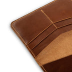 PEGAI Standard Full Grain Crazy Horse Leather Passport Holder | Custom Travel - Image 3