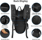 Lightweight Hydration Backpack 2L Water Bladder Pack - Image 5
