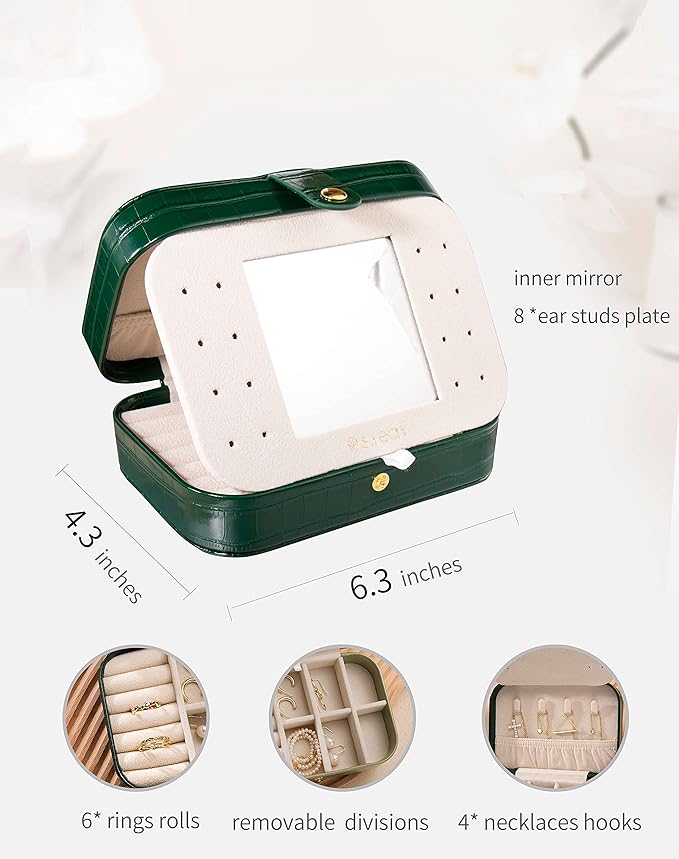 S.Leaf Mini Travel Jewelry Case - Image 6
