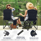 HIGH POINT SPORTS Oversized Camping Folding Chair, Heavy Duty Portable Outdoor - Image 5