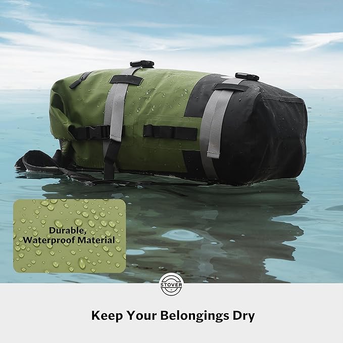 STOVER 5/10/25/30/40/55L Waterproof Backpack- Floating Dry Bag - Image 2