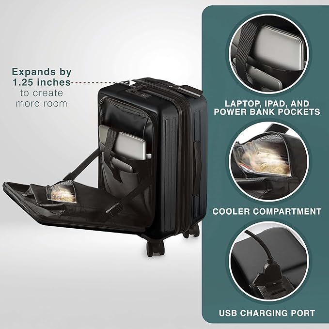 Luggage Sets 3 Piece, 22 Inch Carry on Luggage and 28 Inch Suitcases - Image 4