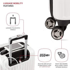 SwissGear 7272 Energie Expandable Hardside Luggage - Image 2