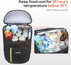 TOURIT Cooler Backpack 30 Cans Lightweight Insulated Backpack Cooler Leak-Proof - Image 3