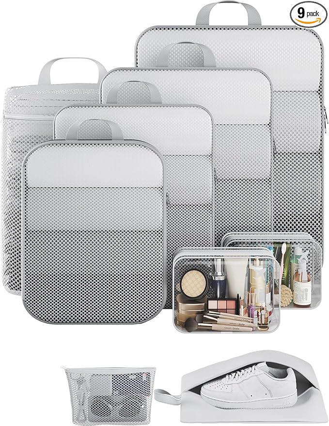 Veken 9/11 Set Compression Packing Cubes by Veken