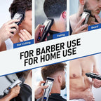 SUPRENT Cordless Hair Clippers for Men Professional Hair Cutting Trimmer with LED Display Trimmer for Barbers & Home Use