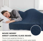 L'AGRATY Knitted Weighted Blanket - Image 5
