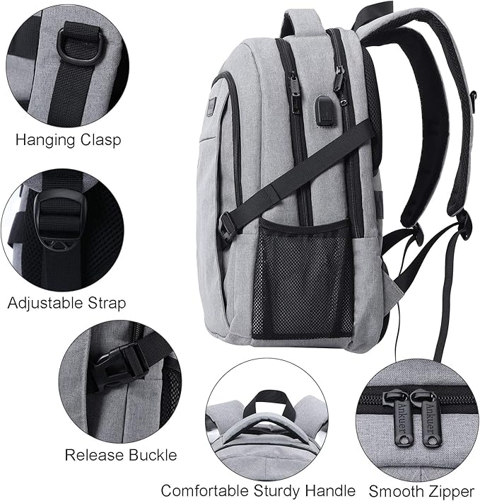 ANKUER Backpacks for Men Women, Backpack Fits Up 15.6 in Laptop Backpack for - Image 7