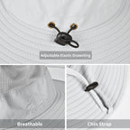 Sun Hats for Men Women Fishing Hat UPF 50+ Breathable Wide Brim Summer UV - Image 2