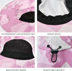 Sun Hat for Men Women with Neck Flap, UPF 50+ UV Protective Hiking Fishing Hats - Image 3
