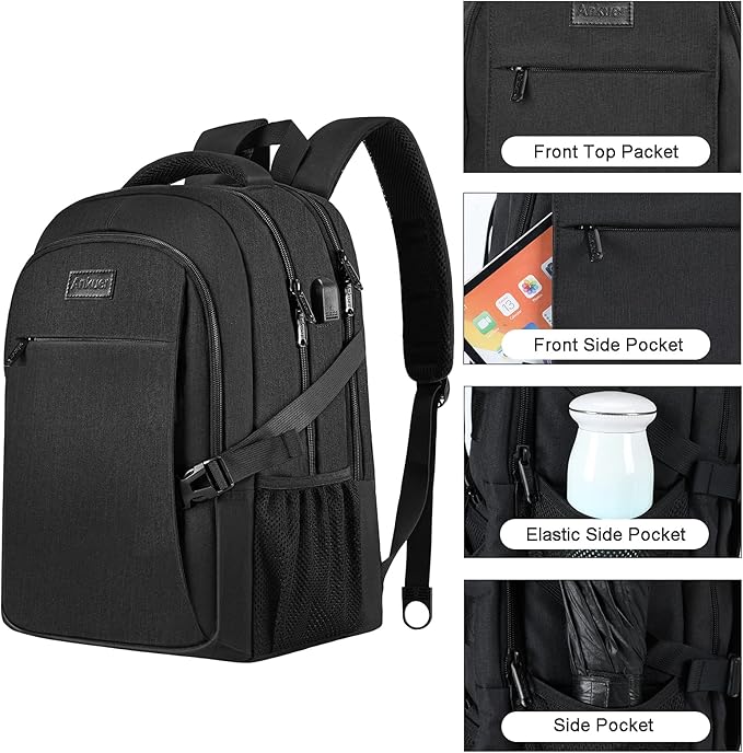 ANKUER Backpacks for Men Women, Backpack Fits Up 15.6 in Laptop Backpack for - Image 6
