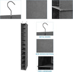 MAX Houser 10-Shelf Hanging Shoe Shelf Organizer, Hanging Shoe Storage - Image 5
