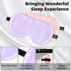 Silk Sleep Eye Mask for Kids, 100% Real Natural Pure Silk Sleeping Masks - Image 3