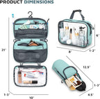 Toiletry Bag Kit Set: Hanging Travel Toiletry Bag + 311 TSA Cosmetic Liquid Bag - Image 3
