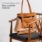Italian Calf Leather Tote for Women - Image 5
