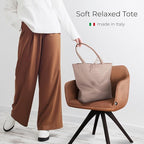 Italian Calf Leather Tote for Women - Image 4