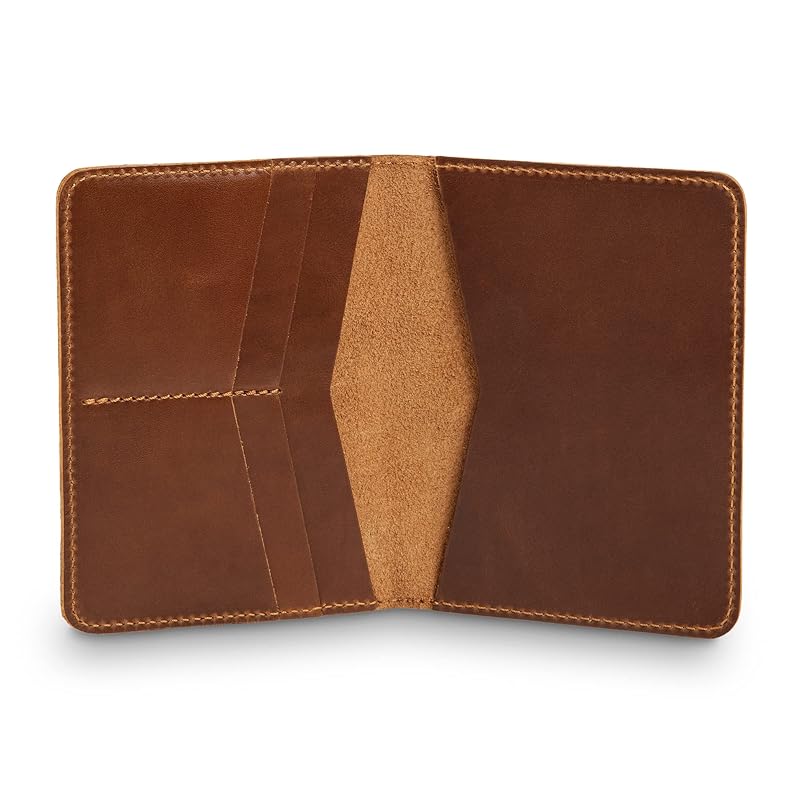 PEGAI Standard Full Grain Crazy Horse Leather Passport Holder | Custom Travel - Image 6