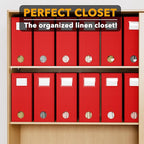 SpaceAid 12 Pack Bed Sheet Organizers and Storage, Foldable Organizer - Image 5