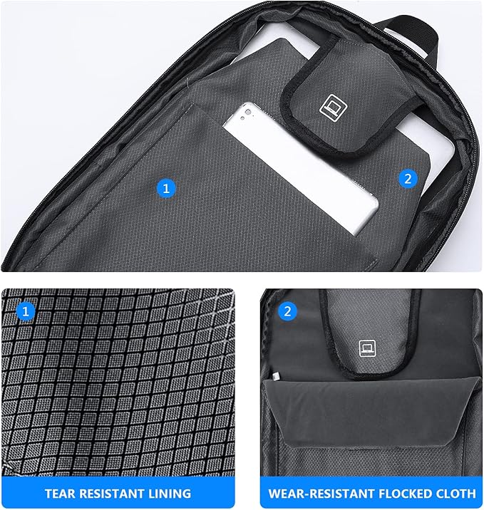 FENRUIEN Anti Theft Laptop Backpack - Image 7