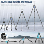 LEOFOTO LS-284CEXX Carbon Fiber Tripod - Image 3
