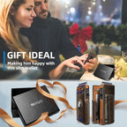 Airtag Wallet for Men, with Money Clip 10 Cards Metal Case Smart Slim Pop Up - Image 7