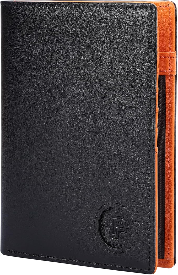 Polare Luxury RFID Blocking Leather Passport Holder Travel Wallet by polareoriginal
