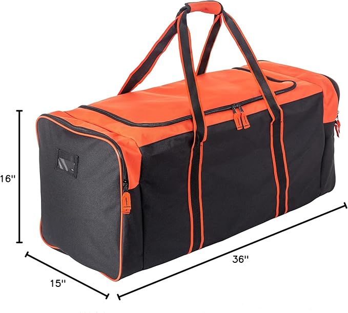 Jetstream Heavy Duty Multi Pocket Durable Sports Gym Equipment Travel Duffel Bag - Image 9