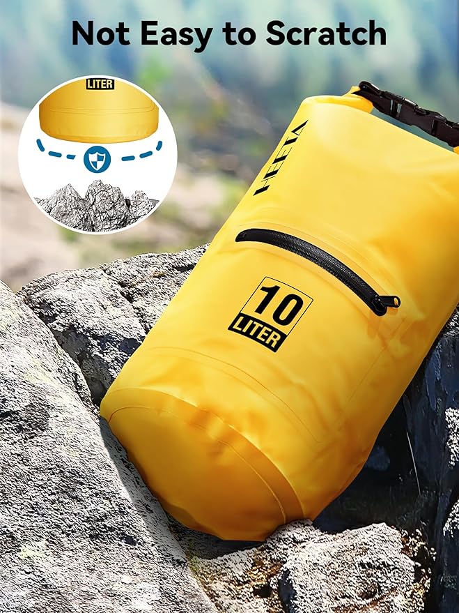 HEETA Waterproof Dry Bag with Front Zippered Pocket - Image 6