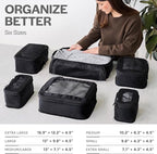 Compression Packing Cubes for Travel - Image 3