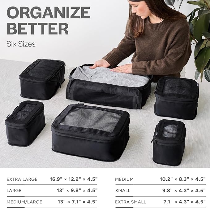 Compression Packing Cubes for Travel - Image 3