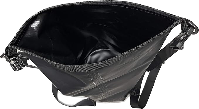 EliteShield Waterproof Dry Bag backpack Roll Top Closure Rafting Boating Black - Image 3
