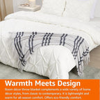 Amazon Basics Room Décor Throw Blanket, Lightweight and Cozy in Recycled - Image 7