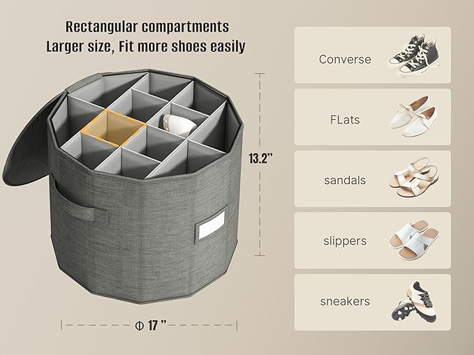 Vailando Shoe Organizer for Closet - Image 6
