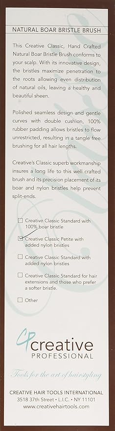 Creative Hair Brushes Classic Petite