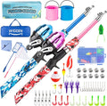 Kids Fishing Pole, Portable Telescopic Kids Fishing Poles by WIDDENKidsFishingPole