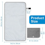 Accmor Portable Diaper Changing Pad, Waterproof Baby Changing Mat, Foldable - Image 6