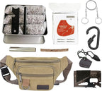 Survival Fire Starter Kit – Magnesium Shavings, Ferro Rod, Wax Rope, Emergency by eGreenOutdoor
