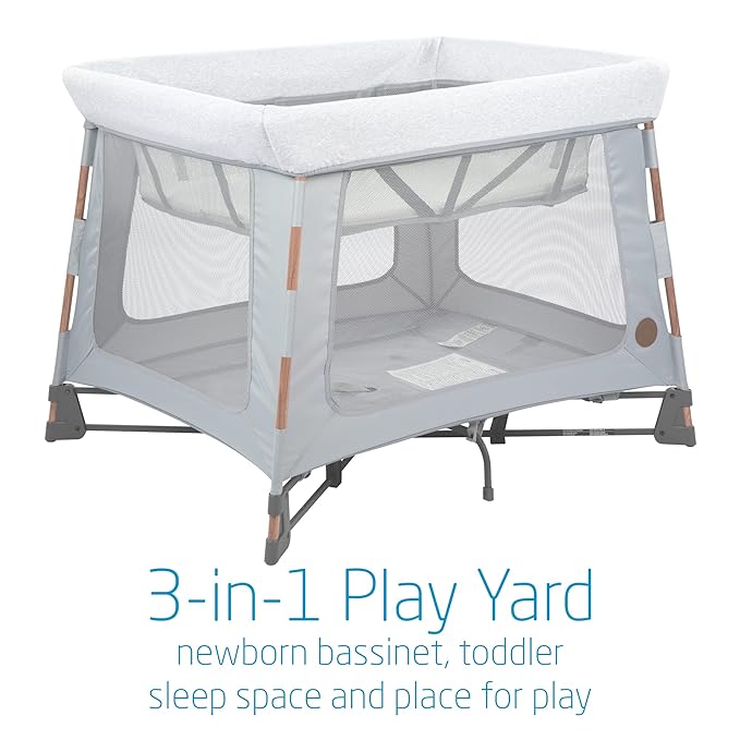 Maxi-Cosi Swift Lightweight Portable Playard, 1-Step Fold Playpen - Image 2