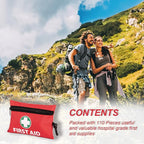 General Medi Mini First Aid Kit, 110 Piece Small First Aid Kit - Image 7