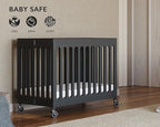 Foundations Boutique Folding Mini Baby Crib - Image 6