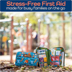 KeepGoing Travel First Aid Kit for Kids – 130 Pc. for Car, Diaper Bag & Backpack - Image 4