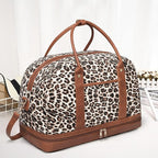 Weekender Bag for Women Canvas Overnight Bag Large Travel Tote Bag Carry on - Image 8