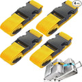 4Pack Luggage Straps for Suitcases, Travel Connector for Carry On Bag, Add Bag by Ajmyonsp