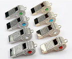 Whistle, Rhinestone Sports Whistle - Image 4