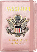 Passport Holder for Travel Passport Cover for Men Passport Wallet Case by Familiescancome